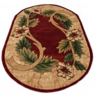 Синтетичний килим Hand Carving 0926A bordeaux-beige - Висока якість за найкращою ціною в Україні зображення 7.